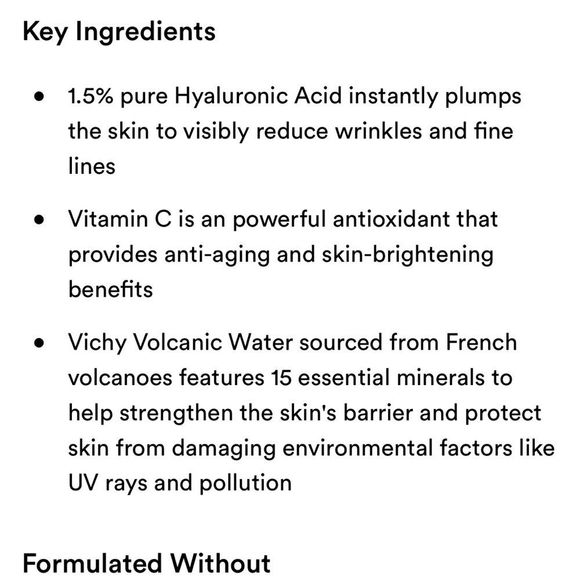 $8❤️‍🔥 VICHY LiftActiv Supreme HA Hyaluronic Acid Serum Wrinkle Corrector - Picture 8 of 9